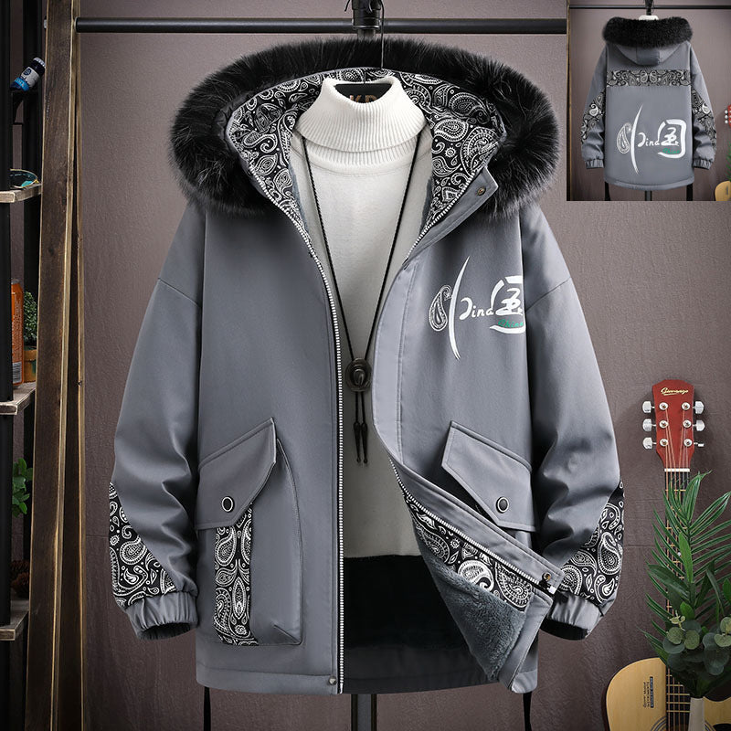 ALEX - coole Streetwear Jacke mit oder ohne Pelz Men